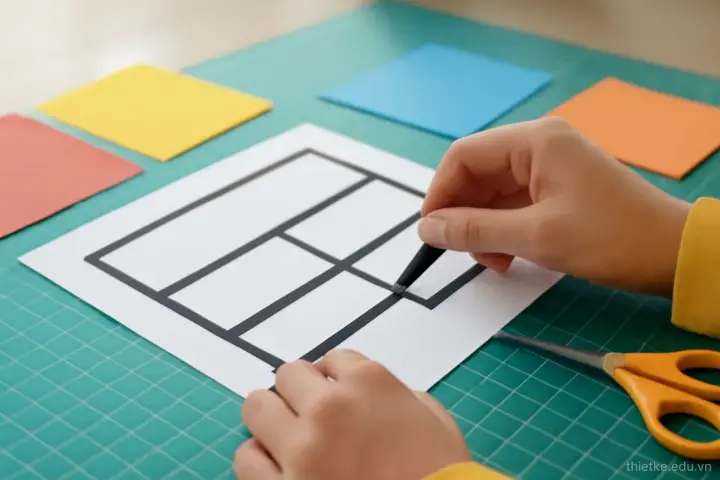 Luật Gestalt trong dàn trang: năm quy tắc mắt tự điền vào chỗ thiếu