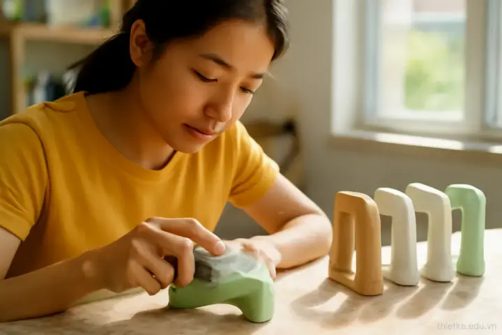Mẫu thử sản phẩm: chọn bìa, xốp hay in 3D theo câu hỏi cần trả lời