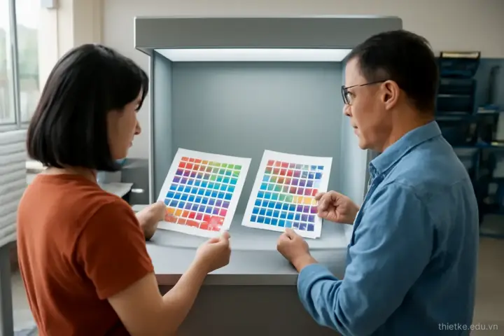 RGB sang CMYK: vì sao màu in ra xỉn hơn màn hình và cách giữ màu