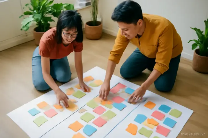Vẽ luồng thao tác trước khi vẽ màn hình: cách đếm bước và bắt nhánh lỗi