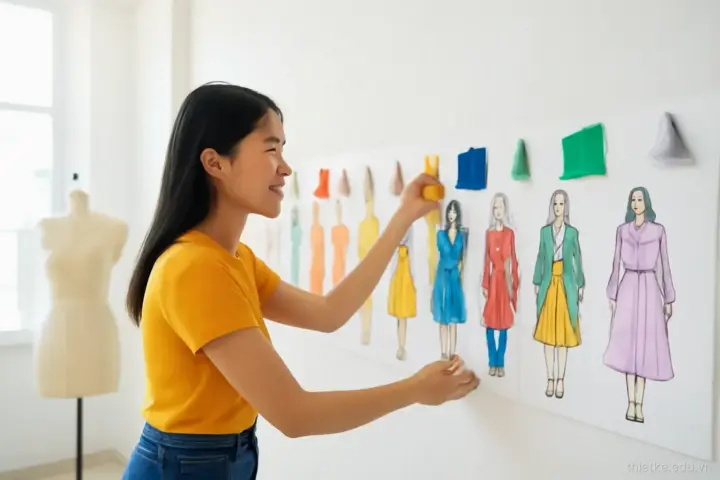 Xây một bộ sưu tập thời trang: từ chủ đề tới hàng mẫu đứng cạnh nhau