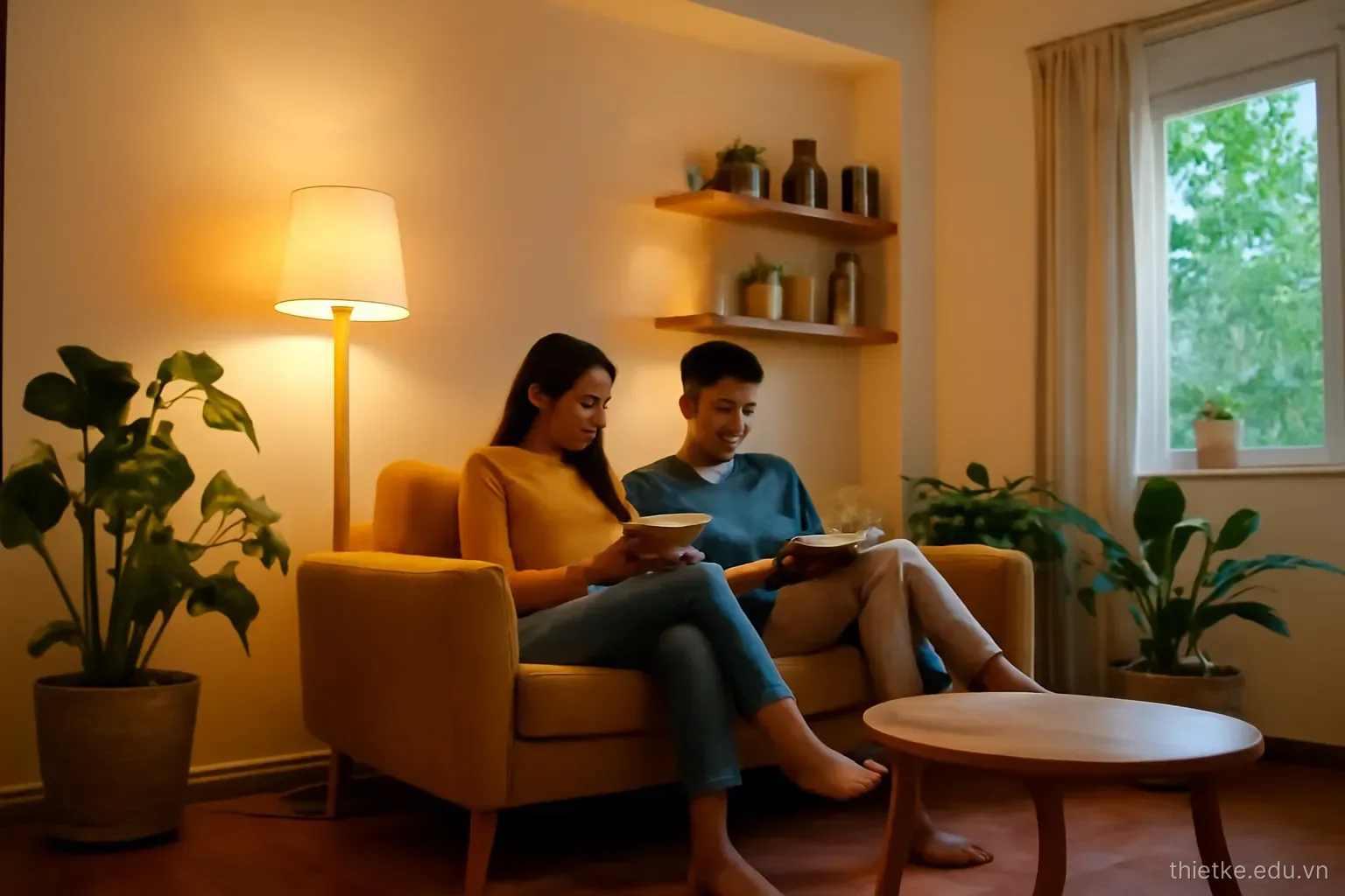 Ánh sáng nội thất ba lớp: độ rọi, nhiệt độ màu và chỉ số hoàn màu