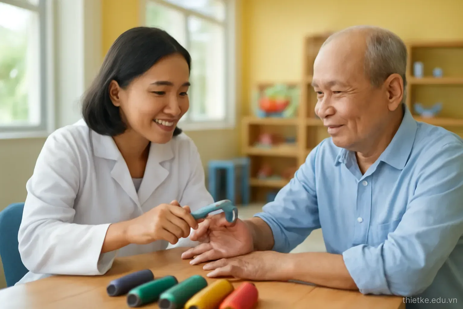 Công thái học tay cầm: dùng số đo nhân trắc cho đúng người dùng thật