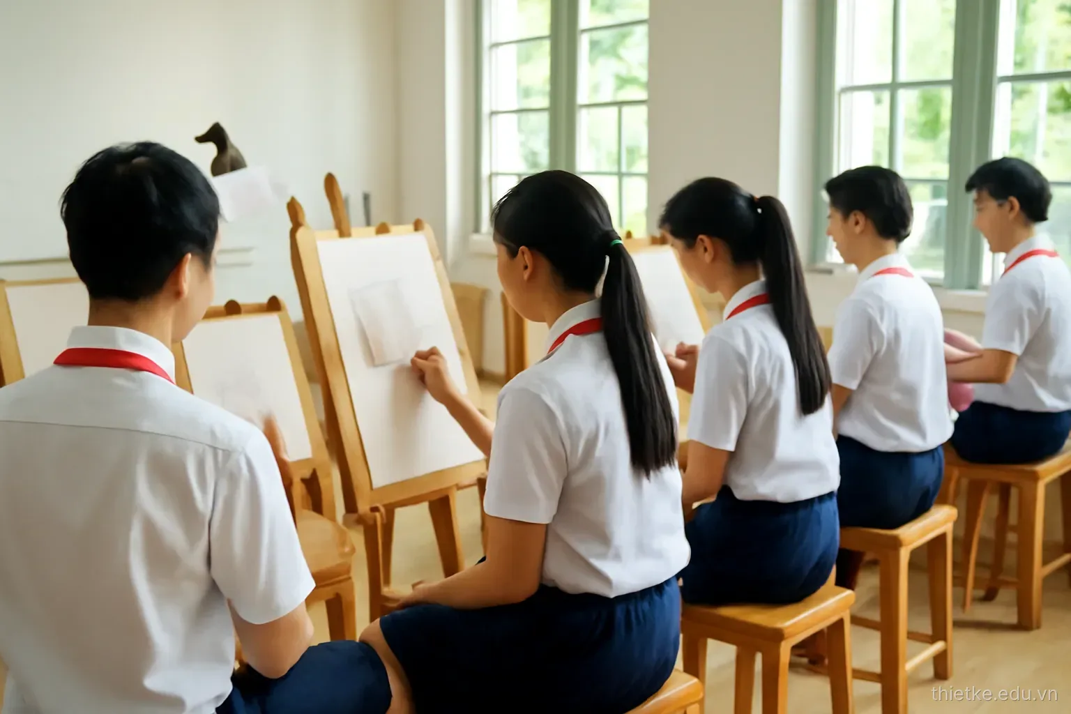 Luyện thi năng khiếu vẽ: kế hoạch sáu tháng cho hình họa và bố cục màu